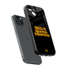 quentin tarantino back phone cover | glass case for iphone 13