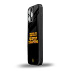 quentin tarantino back phone cover | glass case for iphone 14 pro max