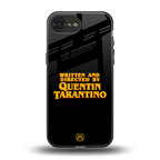 quentin tarantino back phone cover | glass case for iphone 16e