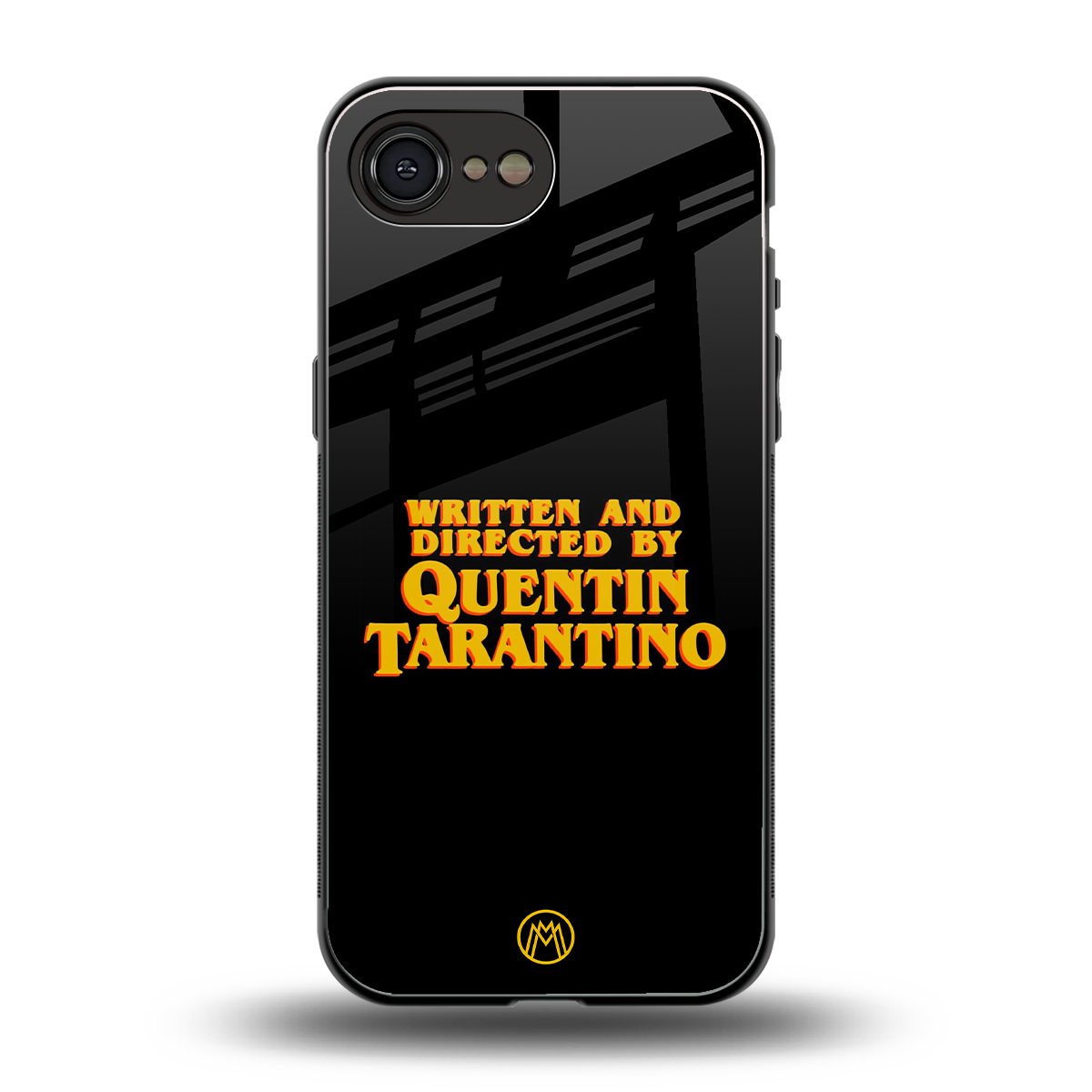 quentin tarantino back phone cover | glass case for iphone 16e