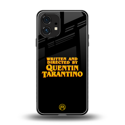 quentin tarantino back phone cover | glass case for nothing phone 1