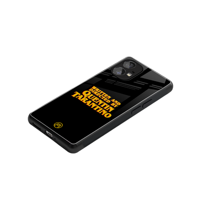quentin tarantino back phone cover | glass case for nothing phone 1