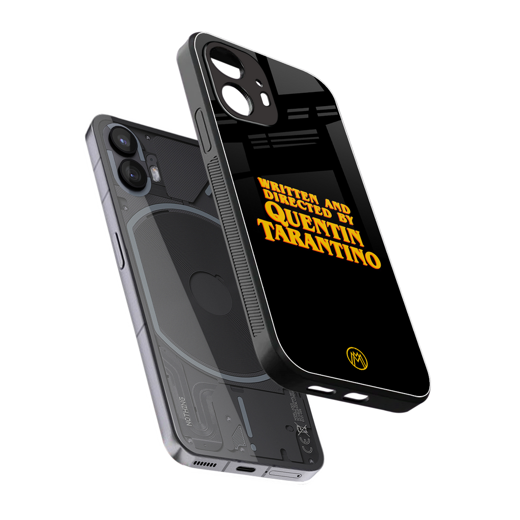 quentin tarantino back phone cover | glass case for nothing phone 2