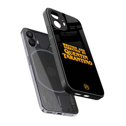 quentin tarantino back phone cover | glass case for nothing phone 2