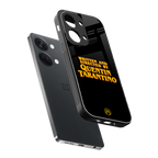 quentin tarantino back phone cover | glass case for oneplus nord 3