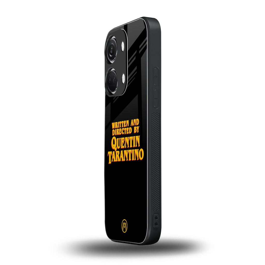 quentin tarantino back phone cover | glass case for oneplus nord 3