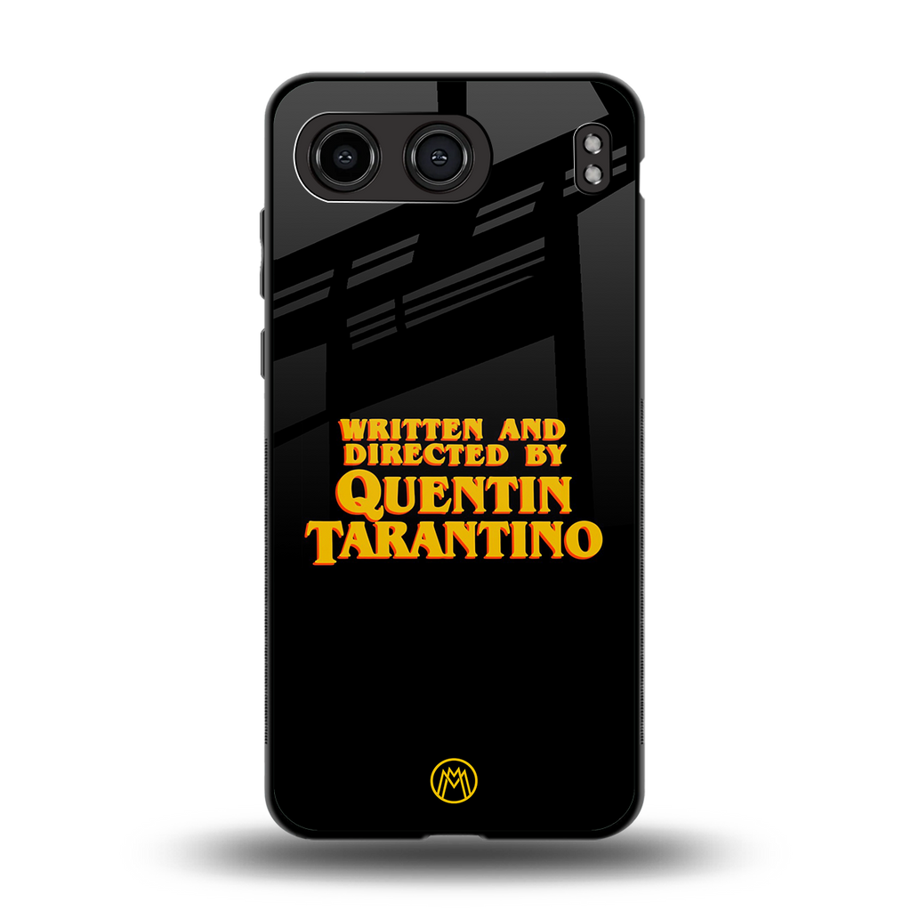 quentin tarantino back phone cover | glass case for oneplus nord 4