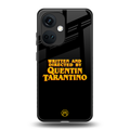 quentin tarantino back phone cover | glass case for oneplus nord ce 3