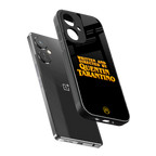 quentin tarantino back phone cover | glass case for oneplus nord ce 3