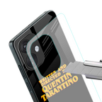 quentin tarantino back phone cover | glass case for oneplus nord ce 3