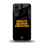 quentin tarantino back phone cover | glass case for oneplus nord ce 4 lite