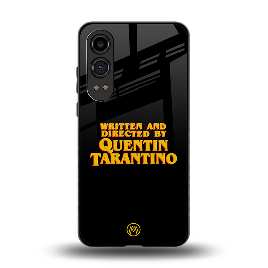 quentin tarantino back phone cover | glass case for oneplus nord ce 4 lite