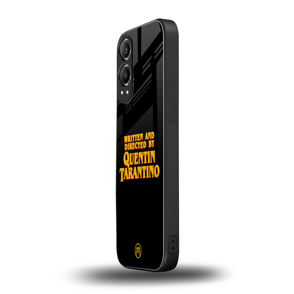 quentin tarantino back phone cover | glass case for oneplus nord ce 4 lite