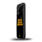 quentin tarantino back phone cover | glass case for oneplus nord ce 4 lite