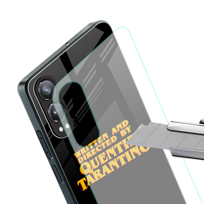 quentin tarantino back phone cover | glass case for oneplus nord ce 4 lite