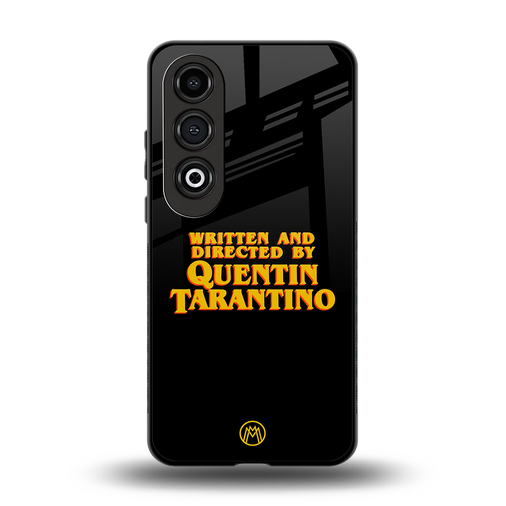 quentin tarantino back phone cover | glass case for oneplus nord ce 4