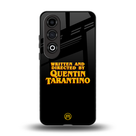 quentin tarantino back phone cover | glass case for oneplus nord ce 4