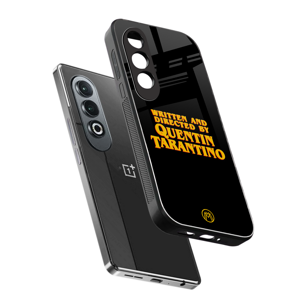 quentin tarantino back phone cover | glass case for oneplus nord ce 4