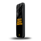 quentin tarantino back phone cover | glass case for oneplus nord ce 4