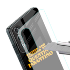 quentin tarantino back phone cover | glass case for oneplus nord ce 4