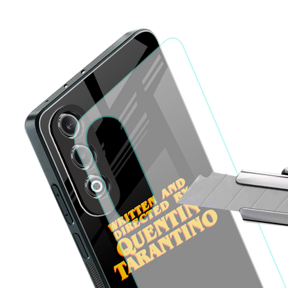 quentin tarantino back phone cover | glass case for oneplus nord ce 4