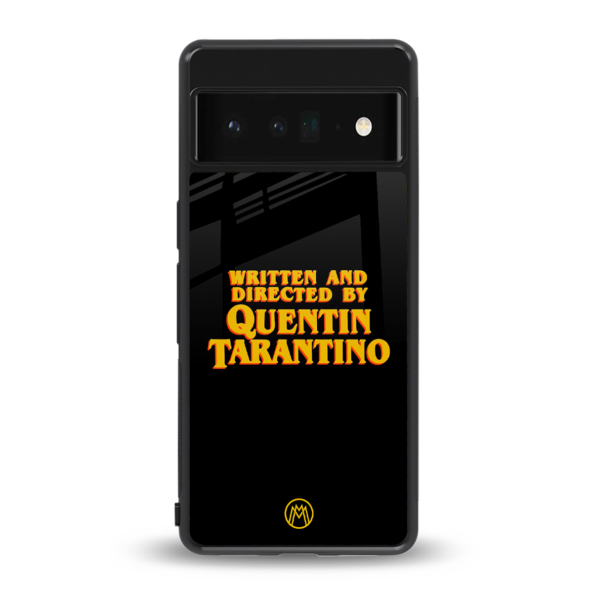 quentin tarantino back phone cover | glass case for google pixel 6 pro
