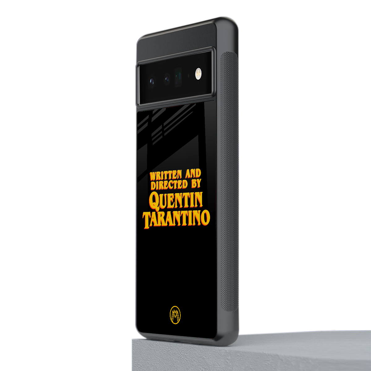quentin tarantino back phone cover | glass case for google pixel 6 pro