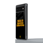 quentin tarantino back phone cover | glass case for google pixel 6