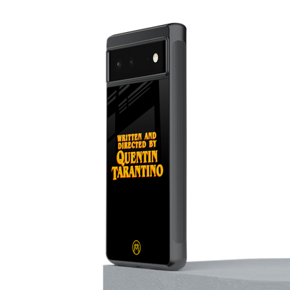 quentin tarantino back phone cover | glass case for Google Pixel 6A
