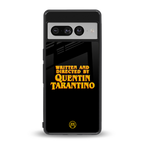 quentin tarantino back phone cover | glass case for google pixel 7 pro