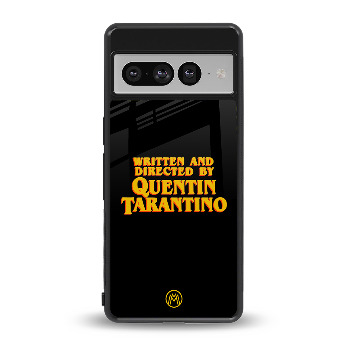 quentin tarantino back phone cover | glass case for google pixel 7 pro