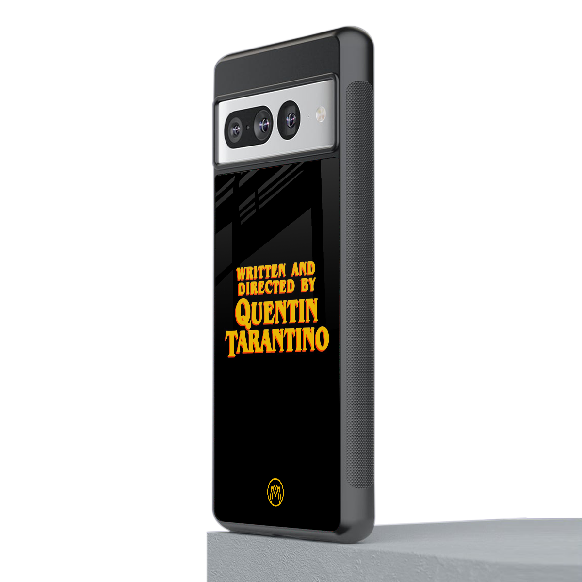 quentin tarantino back phone cover | glass case for google pixel 7 pro