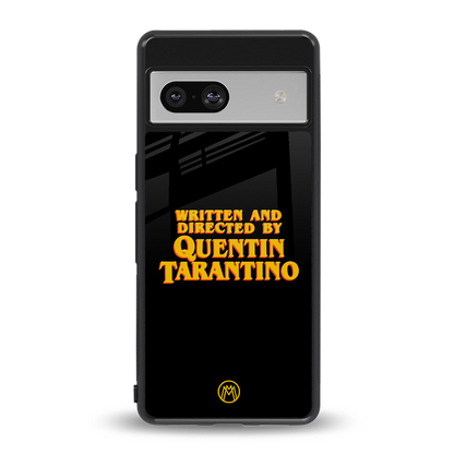 quentin tarantino back phone cover | glass case for Google Pixel 7