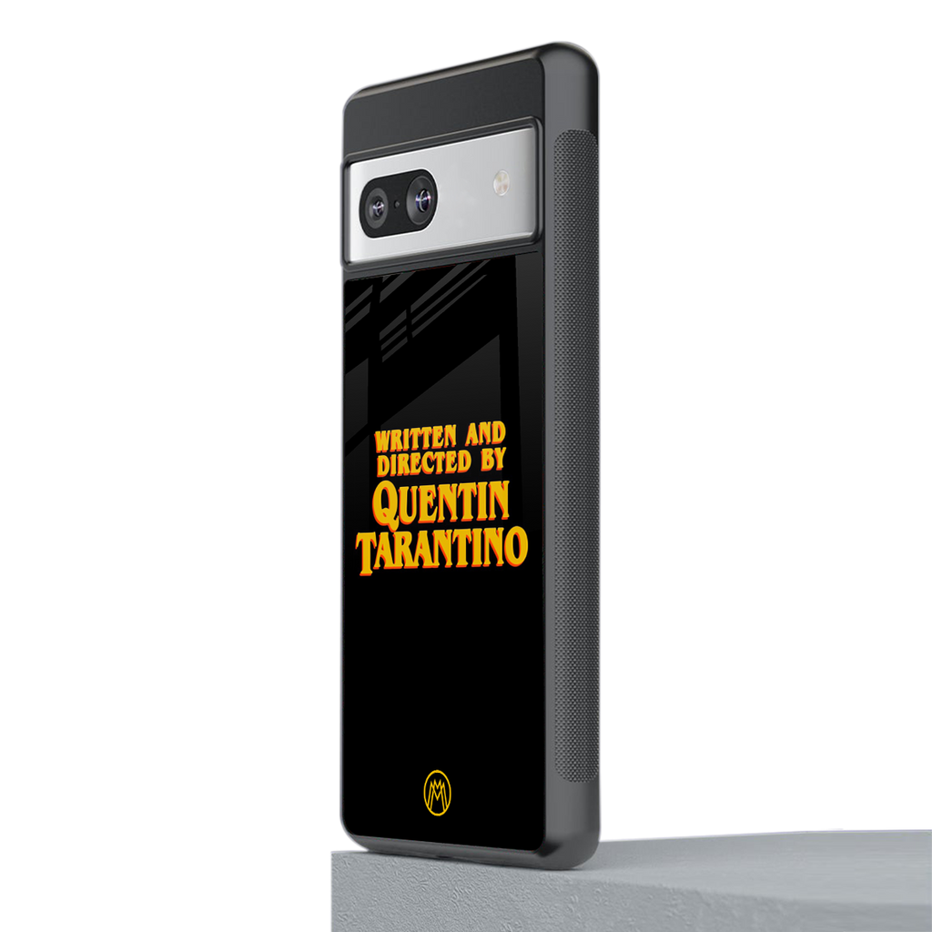 quentin tarantino back phone cover | glass case for Google Pixel 7A