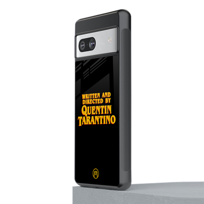 quentin tarantino back phone cover | glass case for Google Pixel 7A