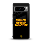 quentin tarantino back phone cover | glass case for google pixel 8 pro