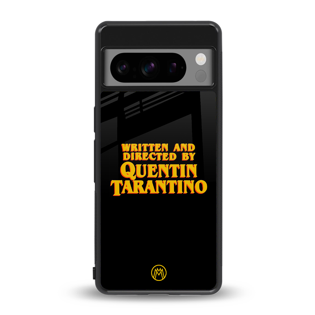 quentin tarantino back phone cover | glass case for google pixel 8 pro