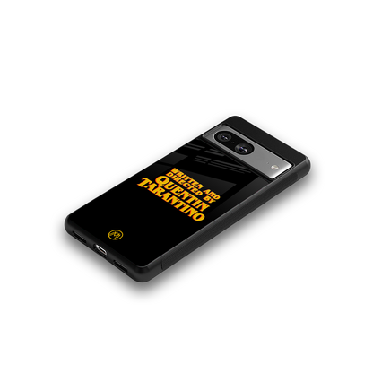 quentin tarantino back phone cover | glass case for Google Pixel 8