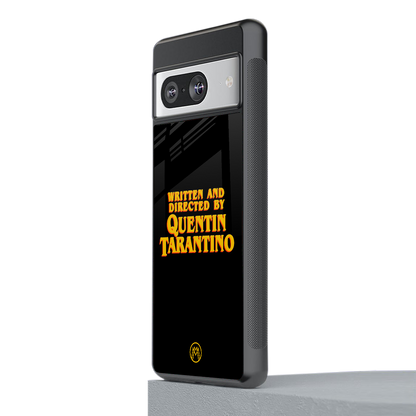 quentin tarantino back phone cover | glass case for Google Pixel 8