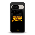 quentin tarantino back phone cover | glass case for google pixel 9