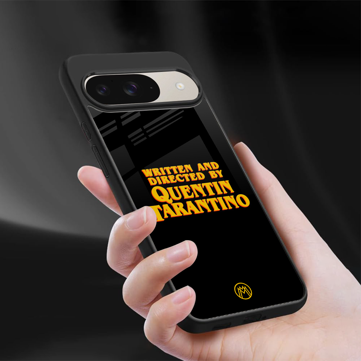 quentin tarantino back phone cover | glass case for google pixel 9