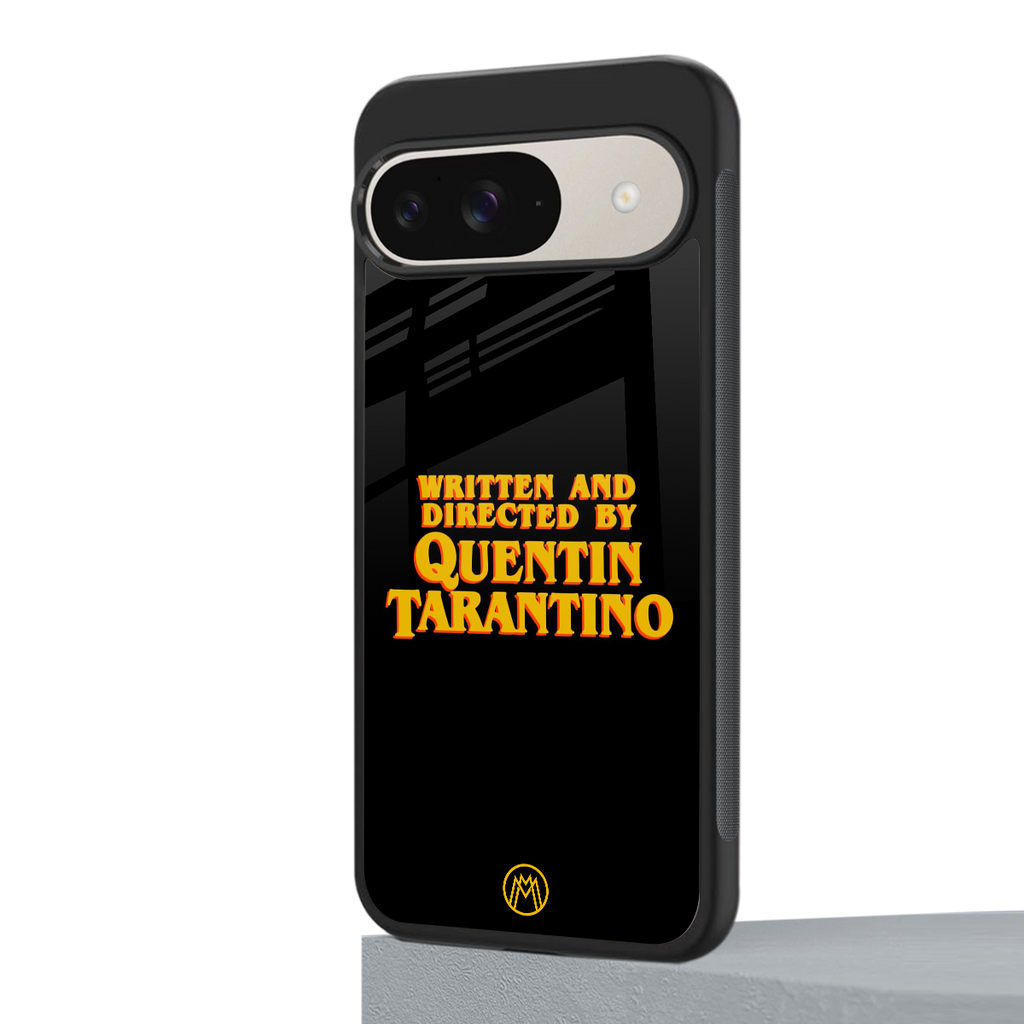 quentin tarantino back phone cover | glass case for google pixel 9