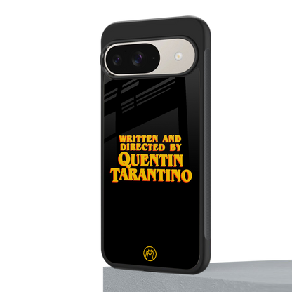 quentin tarantino back phone cover | glass case for google pixel 9