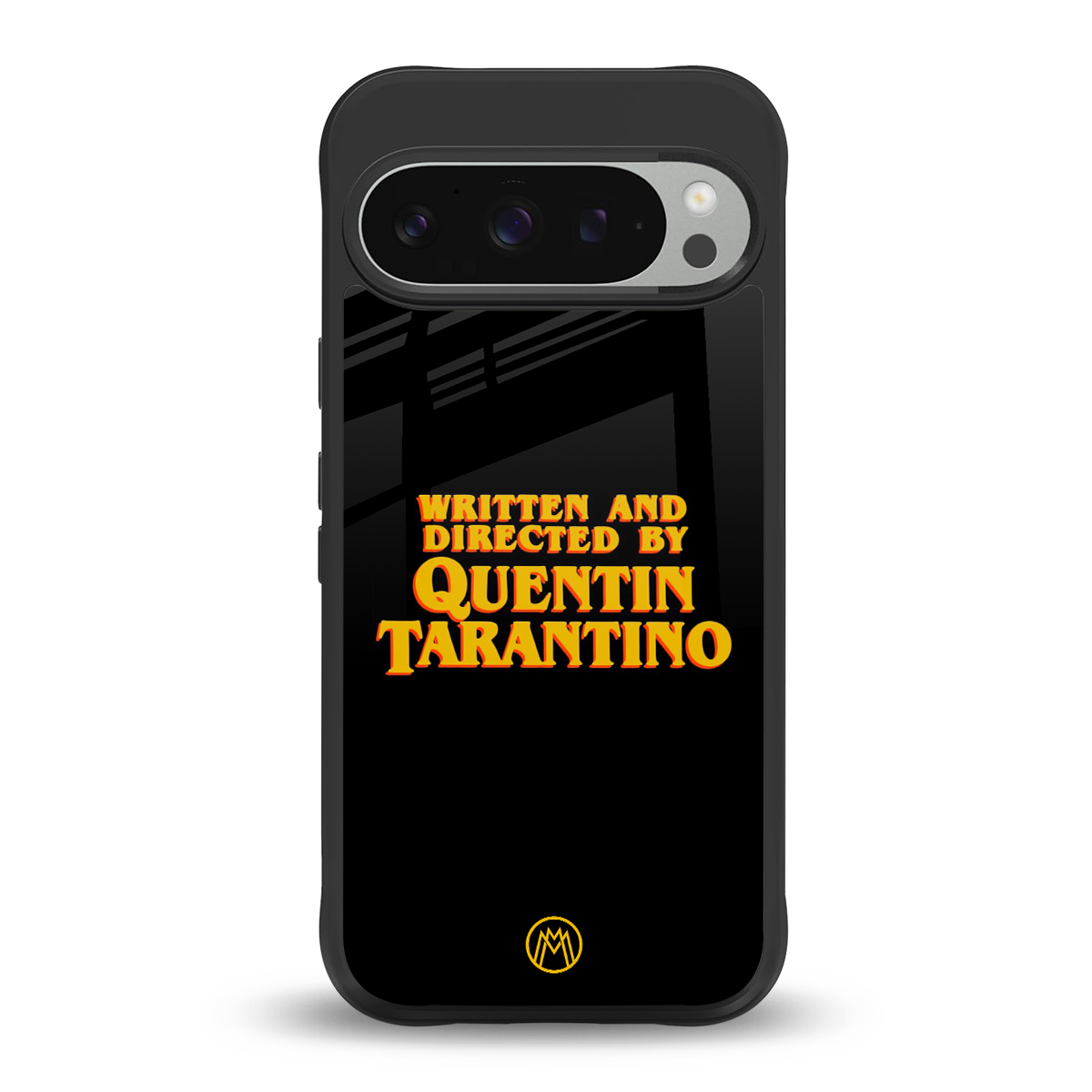 quentin tarantino back phone cover | glass case for google pixel 9 pro xl