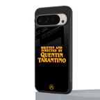 quentin tarantino back phone cover | glass case for google pixel 9 pro xl