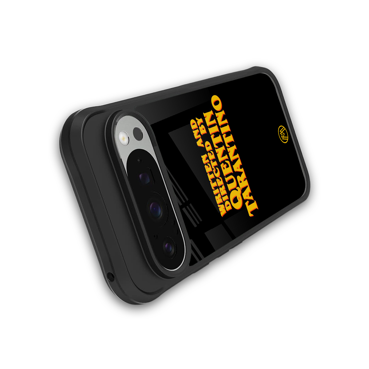quentin tarantino back phone cover | glass case for google pixel 9 pro xl