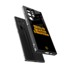 quentin tarantino back phone cover | glass case for samsung galaxy s23 ultra