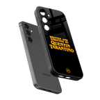 quentin tarantino back phone cover | glass case for samsung galaxy s25 plus