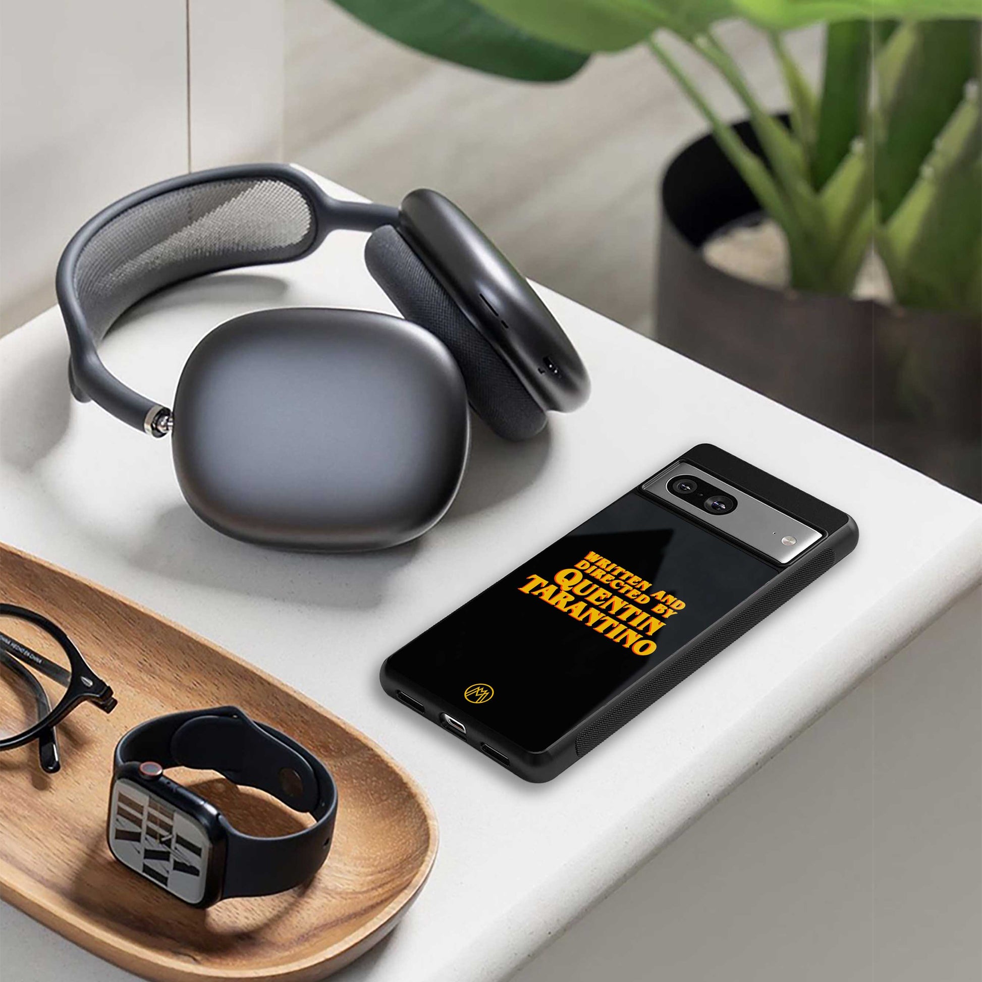 quentin tarantino back phone cover | glass case for samsung galaxy s23 plus