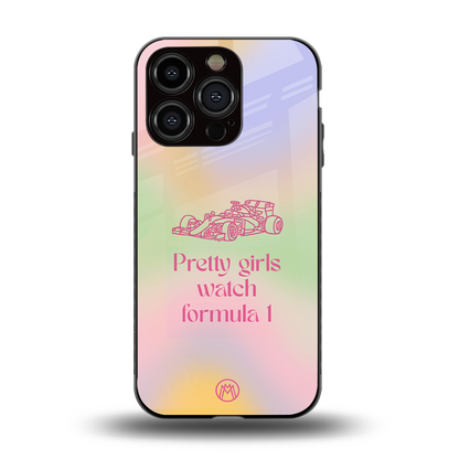 race chic back phone cover | glass case for iphone 13 pro
